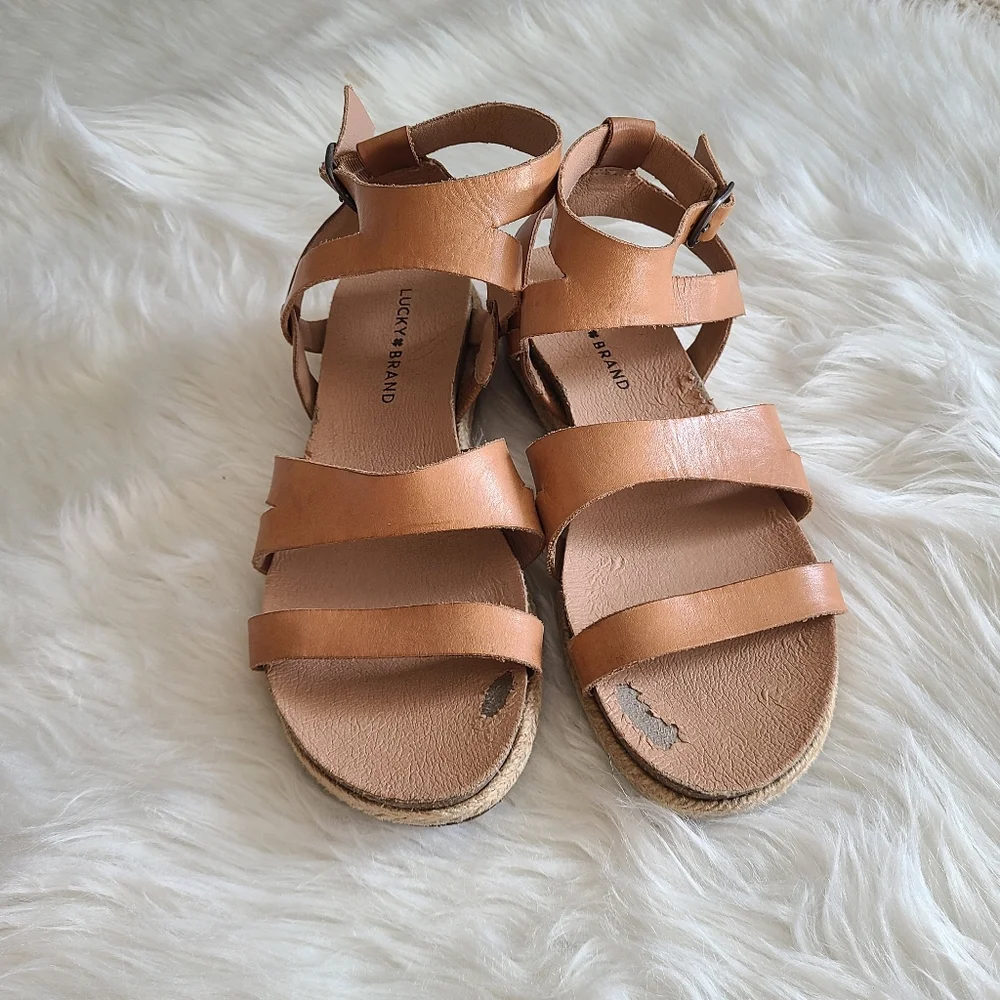 Lucky Brand Gladiator Boho Sandals